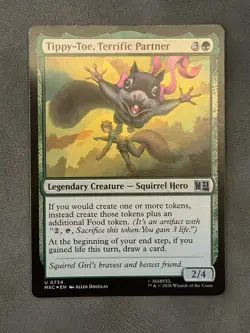 Tippy-Toe, Terrific Partner Commander: Marvel Super Heroes Foil - Image 1