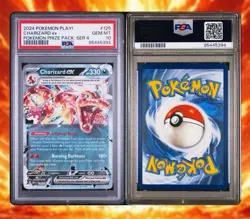 Charizard ex Pokemon Play! Prize Pack Series 4 125 Holo PSA 10 - Image 1