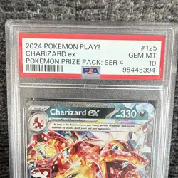Charizard ex Pokemon Play! Prize Pack Series 4 125 Holo PSA 10 - Image 4