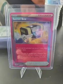 2024 Pokemon TCG Holo Ultra Rare Secret Box Trainer Card - Image 1