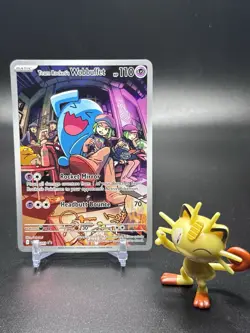 Team Rocket's Wobbuffet 203 Pokemon Sv: Scarlet & Violet Black Star Promo - NM - Image 1