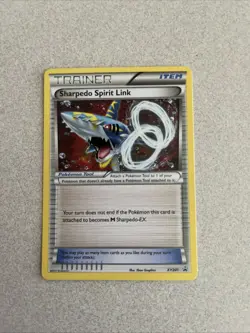 Sharpedo Spirit Link XY201 XY Pokemon Regular MINT - Image 1
