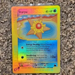 Staryu Pokemon TCG Skyridge Reverse Holo Common English 2003 103/144 LP+ - Image 1
