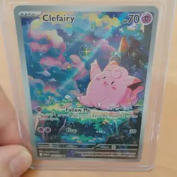 🚨🔥Pokemon TCG Clefairy 094/088 Pokemon GO Holo Rare English card IR - Image 5