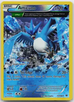 Articuno (17 Delta) Rare XY - Roaring Skies 17/108 Pokemon TCG - Image 1