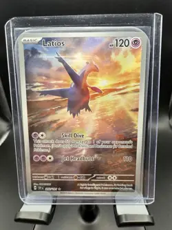 Latios 203/191 Illustration Rare Surging Sparks Pokemon TCG Near Mint Or Better - Image 1