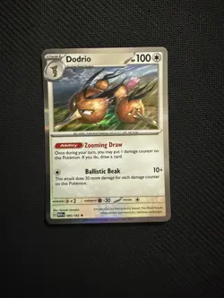 Dodrio 085/165 Rare 151 Pokemon Holo Near Mint - Image 1