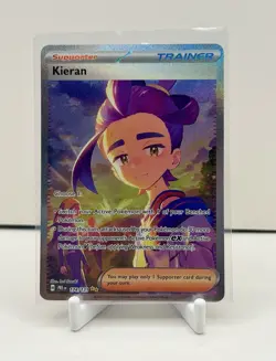 Pokemon Company Kieran 174/131 SV Prismatic Evolutions SIR Full Art Holo - Image 1