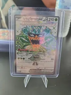 Teal Mask Ogerpon ex Pokemon Twilight Masquerade 190/167 Near Mint - Image 1