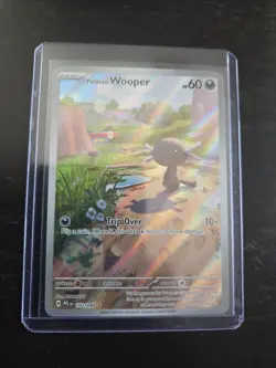 💧 Paldean Wooper 102/094 – Phantasmal Flames Illustration Rare – Pokemon NM 💧 - Image 1