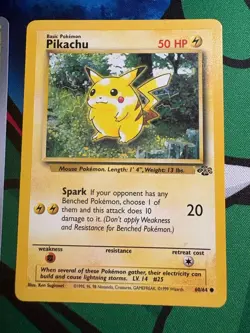 Pokemon TCG Pikachu Drop 60/64 LP 51/162 (Reverse Holo NM) 30/111 VLP - Image 2