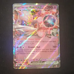 Pokemon Team Rocket's Mewtwo EX 081/182 DRI Holo EX Card English - Image 2