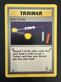Pokemon TCG Item Finder Base Set 2 103/130 Regular Unlimited Rare - Image 1