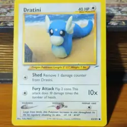 Pokemon TCG Dratini 1995-2000 Illus. Yuka Morii - Image 3