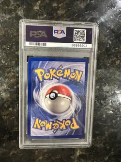 Dragonite 1999 Pokemon Fossil 1st Edition Rare 19/62 EN PSA 9 - Image 2
