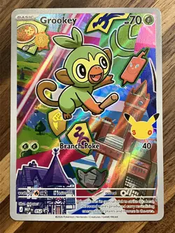 Pokemon First Partner Illustration Series 2 Grookey 052 Promo - Image 1