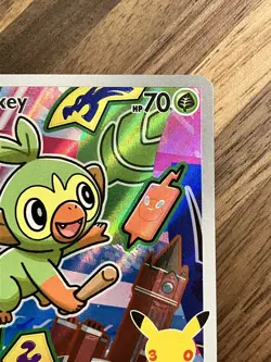 Pokemon First Partner Illustration Series 2 Grookey 052 Promo - Image 3