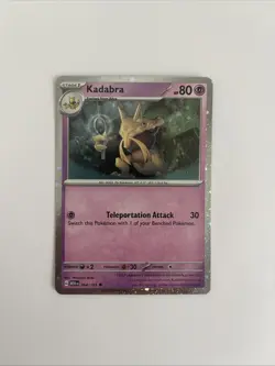 Pokemon 151 - Kadabra 064/165 - Cosmos Holo - NM/M - Image 1