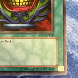 Konami Yu-Gi-Oh! TCG Pot of Greed LOB-EN119 Legend of Blue Eyes Rare ENG - Image 4