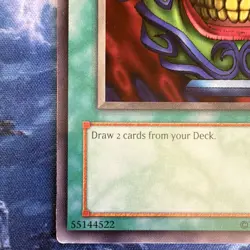 Konami Yu-Gi-Oh! TCG Pot of Greed LOB-EN119 Legend of Blue Eyes Rare ENG - Image 5