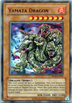 Yamata Dragon Unlimited Rare Retro Pack 2 RP02-EN059 NM - Image 1