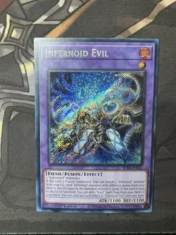 Yugioh Infernoid Evil BLTR-EN013 Secret Rare 1st Edition - Image 1
