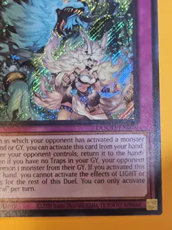 YU-GI-OH Dominus Spiral DOOD-EN079 1st Edition Secret Rare NM Foil - Image 2