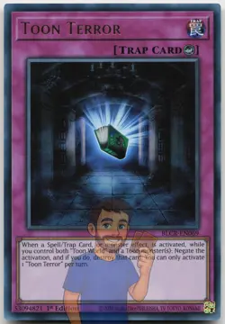 Toon Terror BLCR-EN069 Ultra Rare 1st Edition Near Mint Yugioh - Image 1