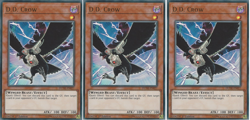 *** 3X D.D. CROW 3X *** (PLAYSET) 1ST EDITION ULTRA RARE DUDE-EN027 YUGIOH! - Image 1