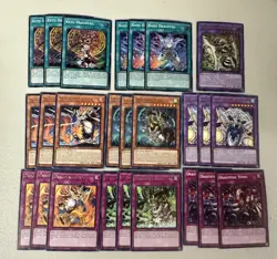 Yugioh Dracotail Deck Core 25 card JUSH+ Shaulas Urgula Pan Flame Ketu Sting - Image 1