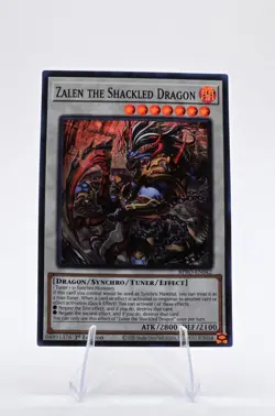 Zalen the Shackled Dragon BPRO-EN042 (Super Rare) 1st Ed - NM - YU-GI-OH! - Image 2
