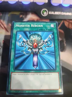 Yugioh Monster Reborn (B) LEHD-ENB19 1st Edition NM - Image 1