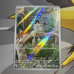 Meowth | 106/094 | Phantasmal Flames | Illustration Rare | Pokemon TCG - Image 1