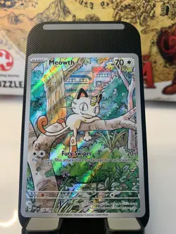 Meowth | 106/094 | Phantasmal Flames | Illustration Rare | Pokemon TCG - Image 1