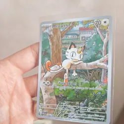 Pokemon TCG Phantasmal Flames Meowth IR Illustration Rare 106/094 Pack Fresh - Image 4
