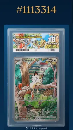 Meowth - 106/094 - Phantasmal Flames - Illustration Rare - ACE 10 - Pokemon TCG - Image 5