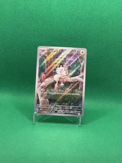 Pokemon TCG Phantasmal Flames Meowth Illustration Rare 106/094 - Near Mint - Image 1