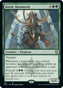 Battle Mammoth NM #818 Commander Legends: Battle for Baldur's Gate MTG - Image 1