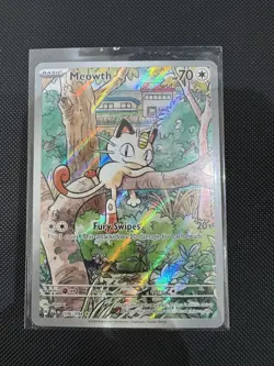 Meowth 106/094 – Pokemon TCG Phantasmal Flames Illustration Rare (English) - Image 1
