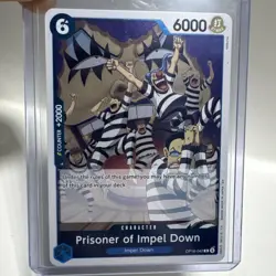 One Piece Op16-042 Prisoner of Impel Down Rare From Pack To Sleeve - Image 2
