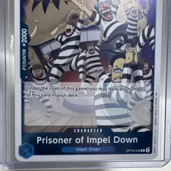 One Piece Op16-042 Prisoner of Impel Down Rare From Pack To Sleeve - Image 3