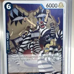 One Piece Op16-042 Prisoner of Impel Down Rare From Pack To Sleeve - Image 4