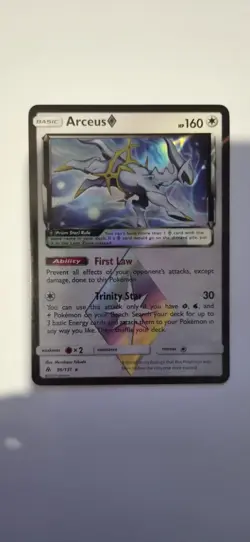 Arceus Prism Star 96/131 Forbidden Light Ultra Rare Holo Pokemon Card - Image 1