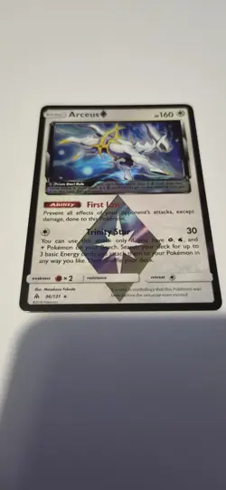 Arceus Prism Star 96/131 Forbidden Light Ultra Rare Holo Pokemon Card - Image 2