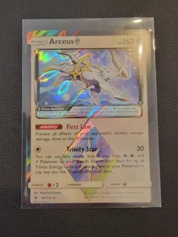Holo Arceus Prism Star 96/131 Holo Rare SM - Forbidden Light Pokemon TCG - NM! - Image 1