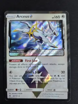 Pokemon TCG Arceus Prism Star Forbidden Light 96/131 Holo Rare MP - Image 1