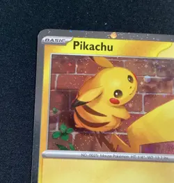 Pokemon TCG Pikachu 051/162 30th Anniversary 2026 Pokemon Day Promo Cosmos Holo - Image 2