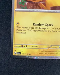 Pokemon TCG Pikachu 051/162 30th Anniversary 2026 Pokemon Day Promo Cosmos Holo - Image 5