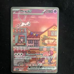 Pokemon Mew EX Black Star Promo TCG Card SVP053 151 - Image 1