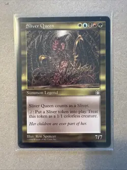 Sliver Queen Stronghold Played/Light Played Condition English MTG - Image 1